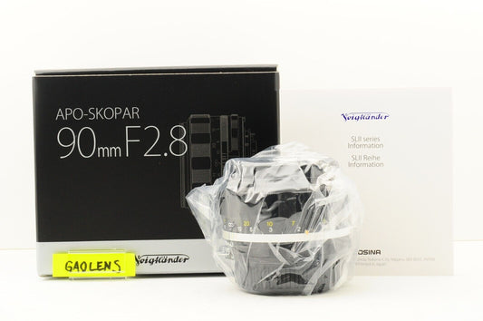 【Rank : S】APO-SKOPAR 90mm F/2.8 SL II S Nikon Ai-s Ais F Mount Black Rim
