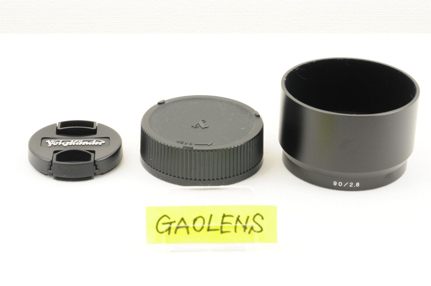 【Rank : S】APO-SKOPAR 90mm F2.8 VM for Leica M Black w/ Hood Tlephoto Lens